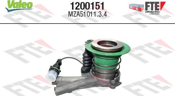 Valeo 1200151 - Центральный выключатель, система сцепления parts5.com