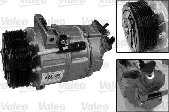 Valeo 813144 - Compresor, aire acondicionado parts5.com