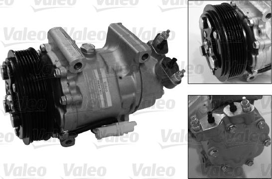 Valeo 813189 - Компрессор кондиционера parts5.com