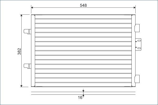 Valeo 817602 - Конденсатор кондиционера parts5.com