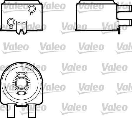 Valeo 817704 - Масляный радиатор, двигательное масло parts5.com