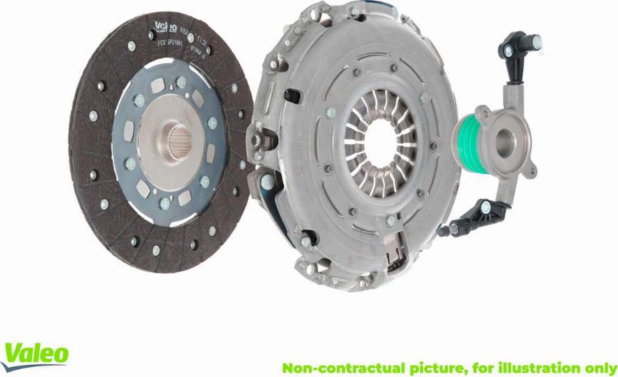 Valeo 834145 - Комплект сцепления parts5.com