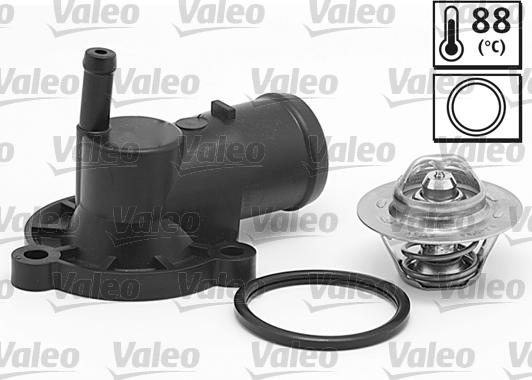 Valeo 820795 - Термостат, охлаждающая жидкость parts5.com