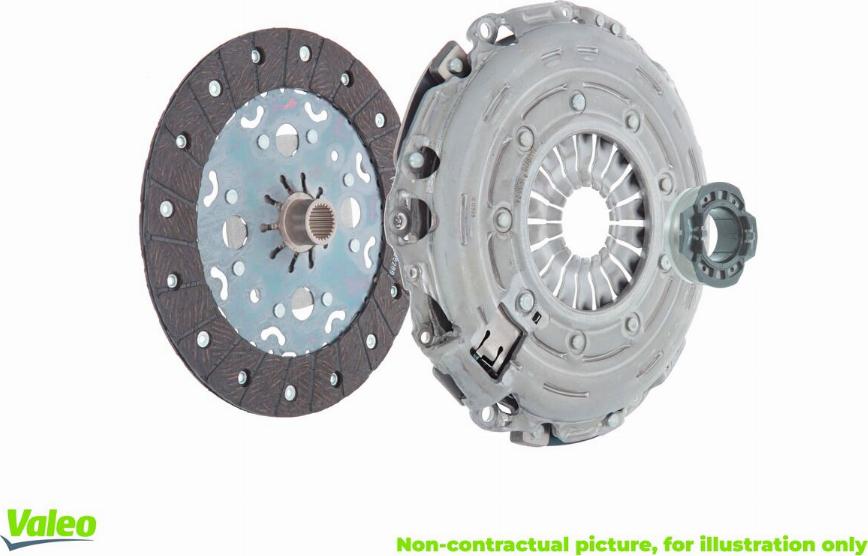 Valeo 828581 - Комплект сцепления parts5.com