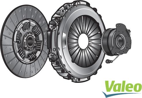 Valeo 827651 - Комплект сцепления parts5.com