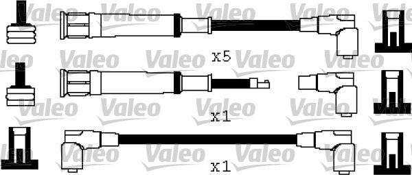 Valeo 346377 - Комплект проводов зажигания parts5.com