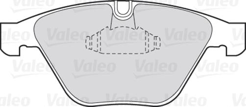 Valeo 301410 - Juego de pastillas de freno parts5.com