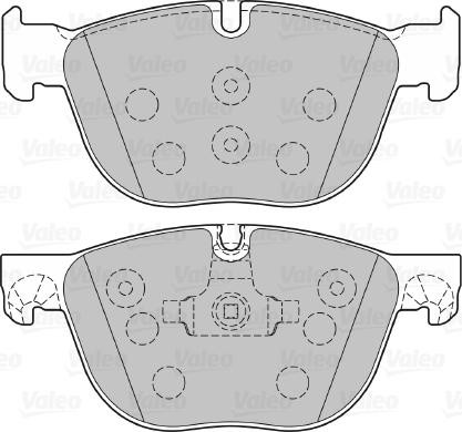 Valeo 301130 - Тормозные колодки, дисковые, комплект parts5.com