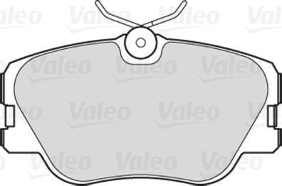 Valeo 301315 - Тормозные колодки, дисковые, комплект parts5.com