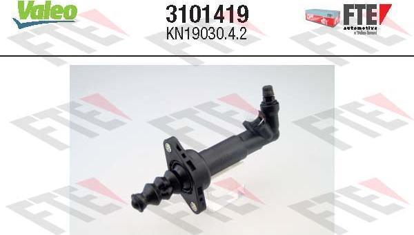 Valeo 3101419 - Рабочий цилиндр, система сцепления parts5.com