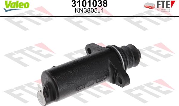 Valeo 3101038 - Рабочий цилиндр, система сцепления parts5.com