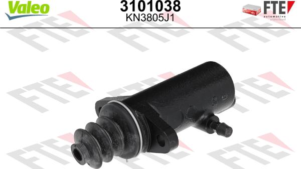 Valeo 3101038 - Рабочий цилиндр, система сцепления parts5.com