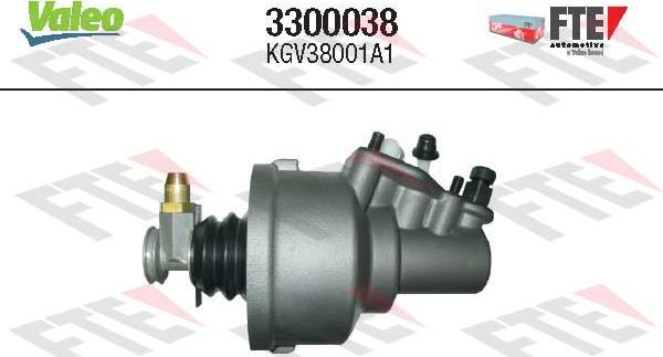 Valeo 3300038 - Главный цилиндр, система сцепления parts5.com