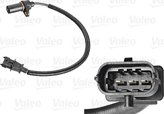 Valeo 254027 - Датчик импульсов, коленвал parts5.com