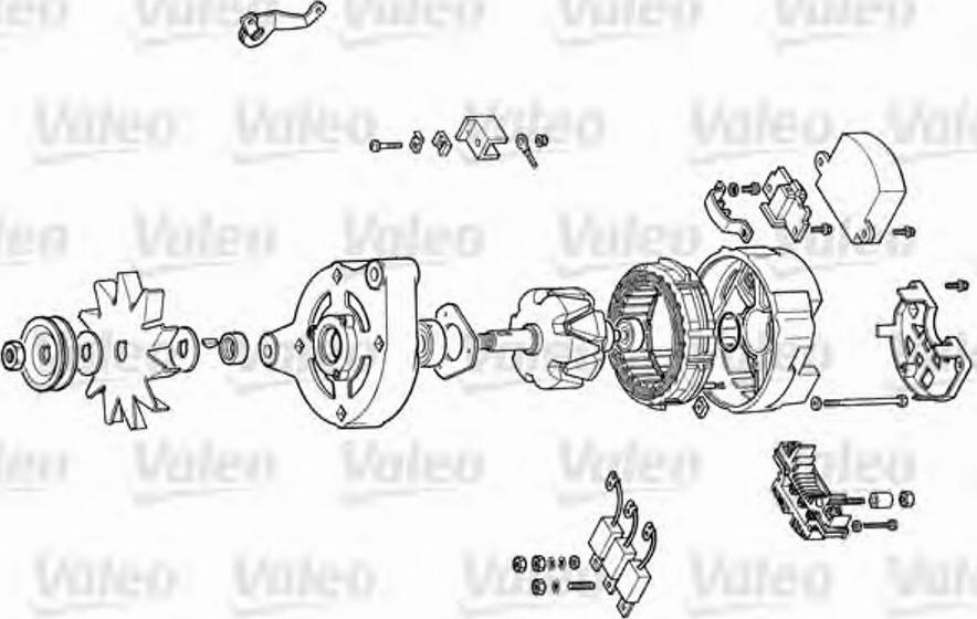 Valeo 2941232 - Генератор parts5.com