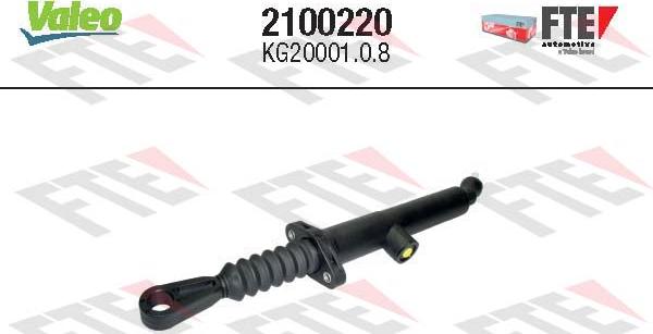 Valeo 2100220 - Главный цилиндр, система сцепления parts5.com