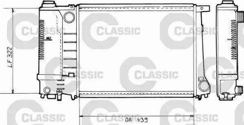 Nissens 60735 - Радиатор, охлаждение двигателя parts5.com