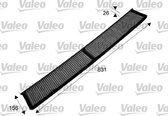 Valeo 715503 - Фильтр воздуха в салоне parts5.com