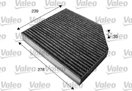 Valeo 715580 - Фильтр воздуха в салоне parts5.com