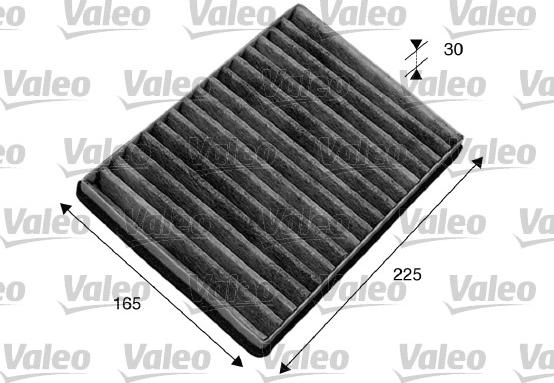Valeo 715582 - Фильтр воздуха в салоне parts5.com