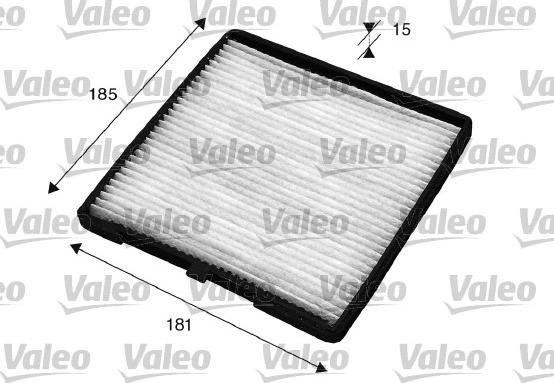 Valeo 715524 - Фильтр воздуха в салоне parts5.com