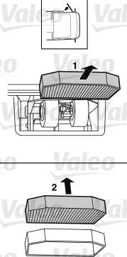 Valeo 716012 - Фильтр воздуха в салоне parts5.com