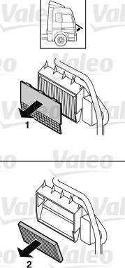 Valeo 716028 - Фильтр воздуха в салоне parts5.com