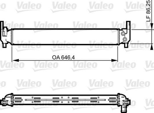 Valeo 735310 - Радиатор, охлаждение двигателя parts5.com