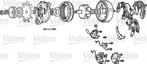 Valeo A13R262 - Генератор parts5.com