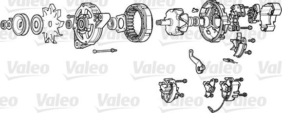 Valeo A12R12 - Alternator parts5.com