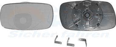 Van Wezel 3735831 - Зеркальное стекло, наружное зеркало parts5.com