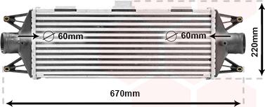 Van Wezel 28004045 - Интеркулер, теплообменник турбины parts5.com