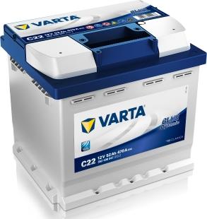 Varta 5524000473132 - Стартерная аккумуляторная батарея, АКБ parts5.com