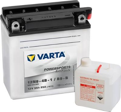 Varta 509014009I314 - Стартерная аккумуляторная батарея, АКБ parts5.com