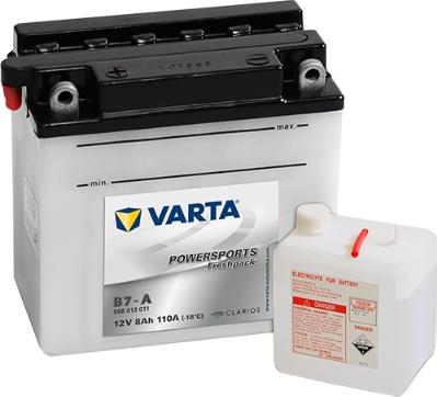 Varta 508013011I314 - Стартерная аккумуляторная батарея, АКБ parts5.com