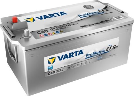 Varta 740500120E652 - Batería de arranque parts5.com