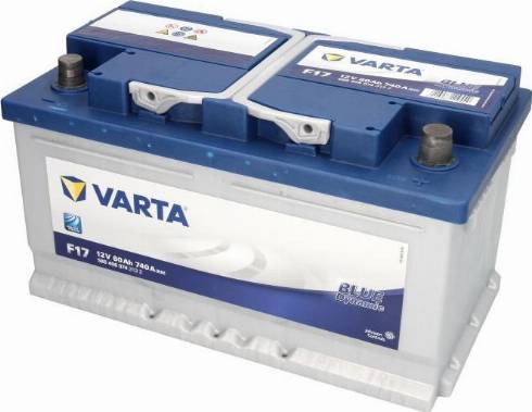 Varta B580406074 - Стартерная аккумуляторная батарея, АКБ parts5.com