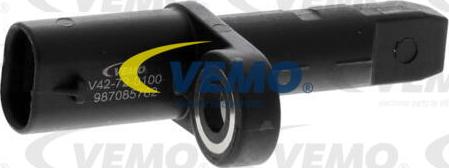 Vemo V42-72-0100 - Датчик ABS, частота вращения колеса parts5.com