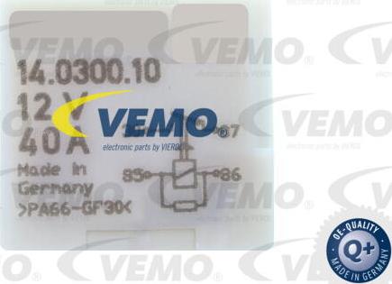 Vemo V15-71-0004 - Реле, продольный наклон шкворня вентилятора parts5.com