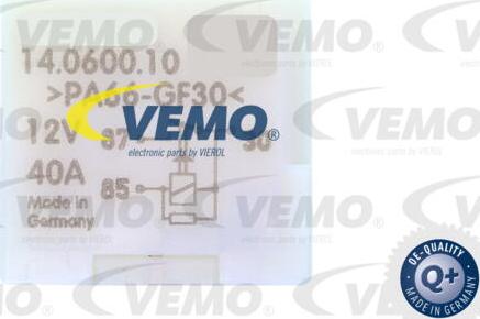 Vemo V15-71-0006 - Реле, продольный наклон шкворня вентилятора parts5.com