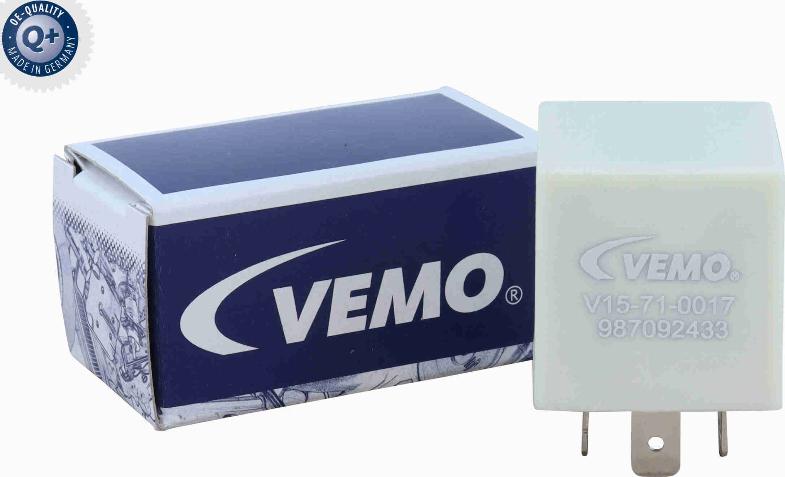 Vemo V15-71-0017 - Реле, топливный насос parts5.com