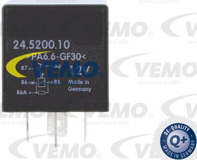 Vemo V15-71-0017 - Реле, топливный насос parts5.com