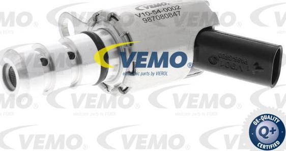 Vemo V10-54-0002 - Клапан поддержки давления масла parts5.com