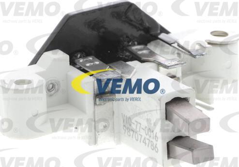 Vemo V10-77-0016 - Регулятор напряжения, генератор parts5.com