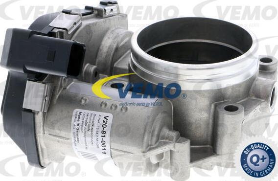 Vemo V20-81-0011 - Корпус дроссельной заслонки parts5.com