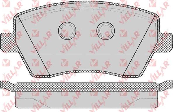 Remsa 098710 - Тормозные колодки, дисковые, комплект parts5.com