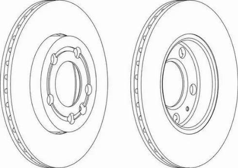 Febi Bilstein 22874 - Тормозной диск parts5.com