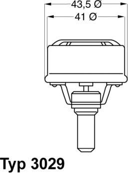 WAHLER 3029.89 - Термостат, охлаждающая жидкость parts5.com