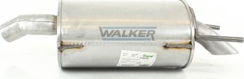 Walker 23038 - Глушитель выхлопных газов, конечный parts5.com