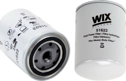 WIX Filters 51622 - Filtro hidráulico, transmisión automática parts5.com